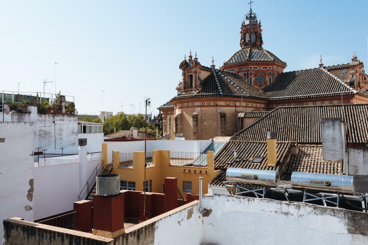 Appartamento Apartamento Aitana, vistas Iglesia Magdalena desde Azotea Siviglia Esterno foto